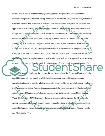 Germanys challenges during post-unification period