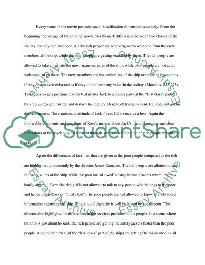 Social stratification and Film