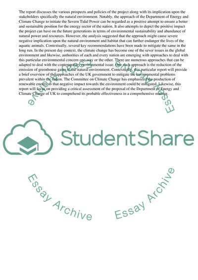 Augmenting the Level of Production of Renewable Energy within the UK