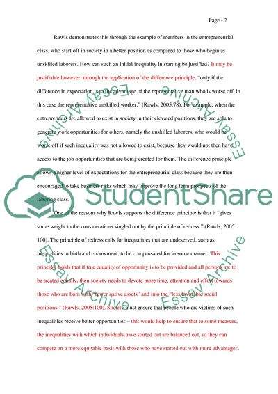 The Significance of the Difference Principle
