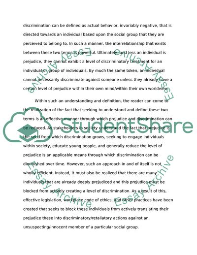 Racism, Slavery, Discrimination