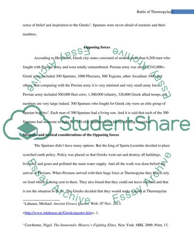 Battle of Thermopylae