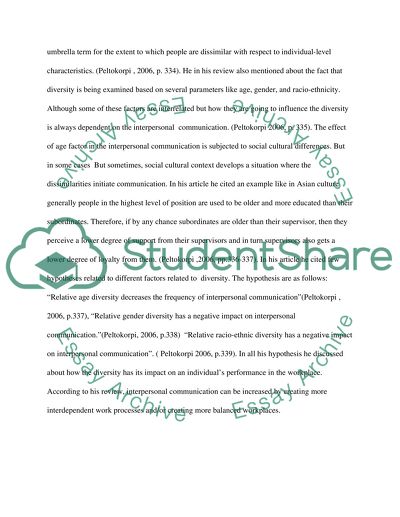 The Impact of Relational Diversity