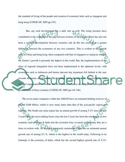 Regional integration