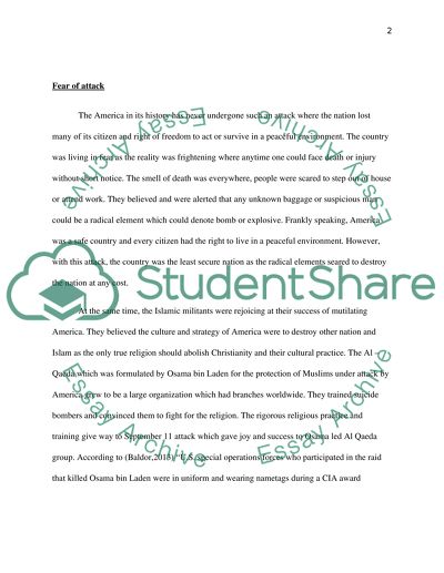 September 11 Attack and Death of Osama Bin Laden