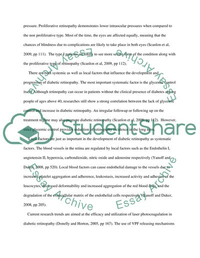 Impact and association of vision impairment from diabetic retinopathy in diabetic patients