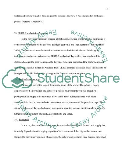 Corporate Communication Strategy- Case of Toyota