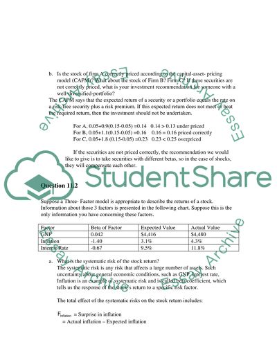 Corporate Finance Problems