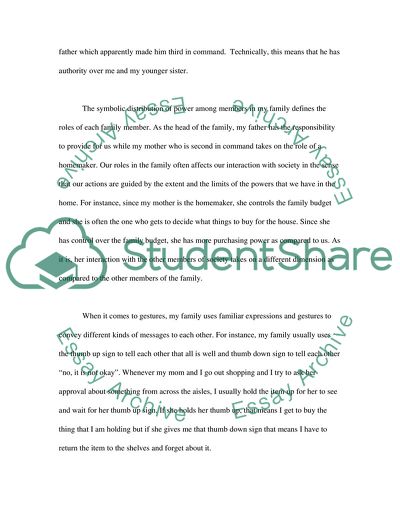 Applying Different Theories of Sociology to the Day To Day Activities of the Family