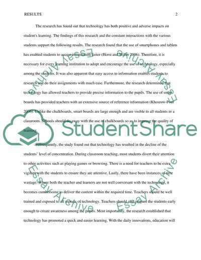 How does technology have an effect on students learning