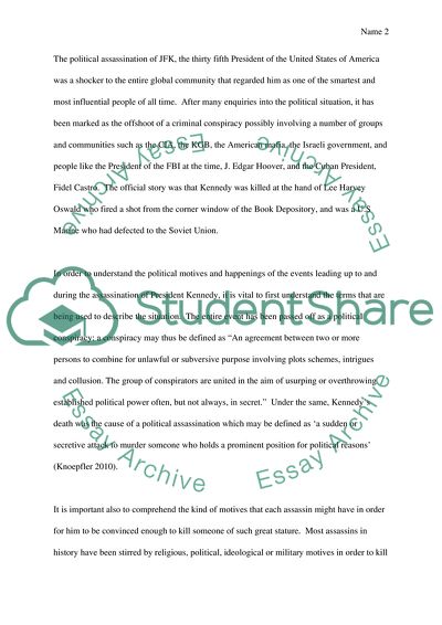 The Kennedys Conspiracy