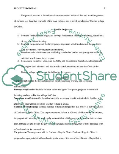 Child and Mother Malnutrition