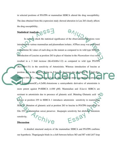 Artemisinins - an important class of antimalarial drug