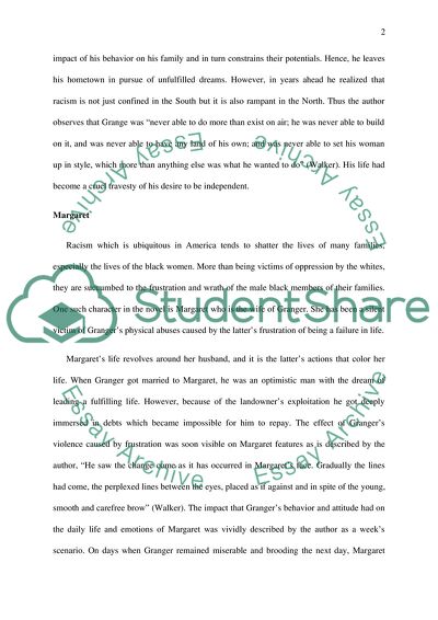 The Third Life of Grange Copeland by Alice Walker