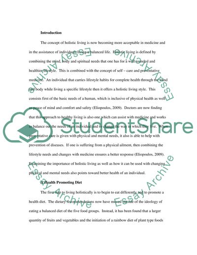 Rounded Lifestyle of Body, Mind and Spirit