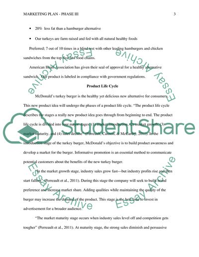 Marketing Plan Phase III