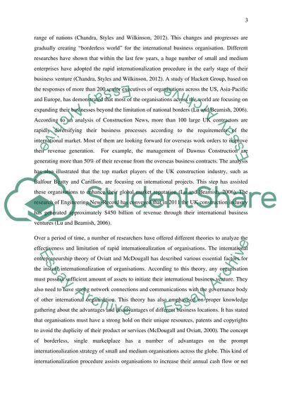 A Strategic Approach to Internationalization