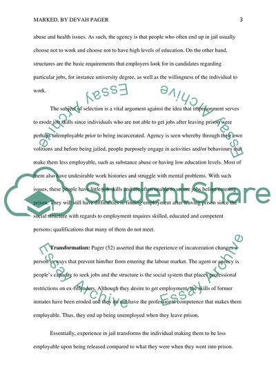 Marked by Devah Pager