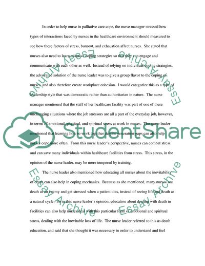 The Experience of Being an Older Nurse