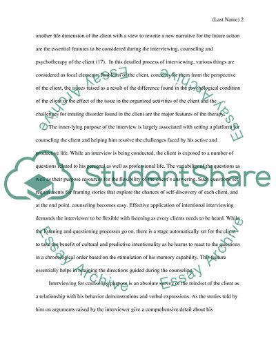 What is the purpose of interviewing and why intentional interviewing skills are important in Human Services