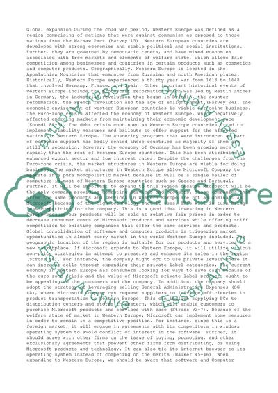 Global Expansion Project