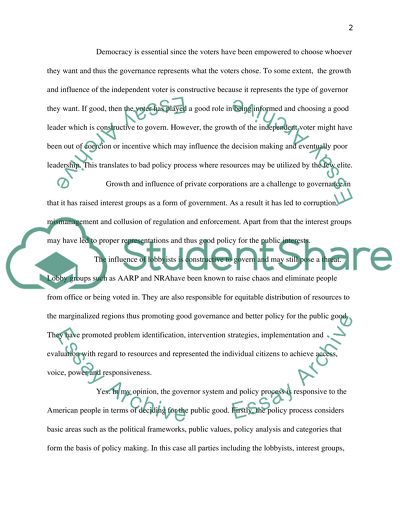 The Political System