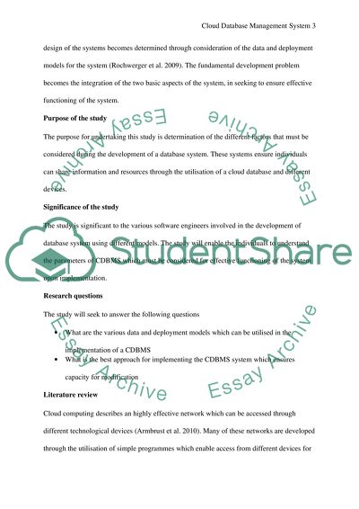 research paper topics for database management systems