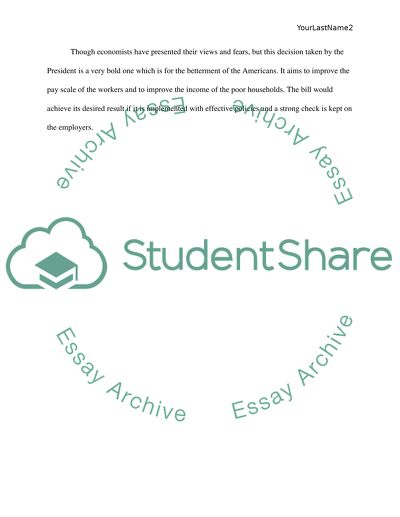 Obama Signs Order on Minimum Wage