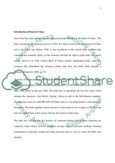 Personal Financial Services in China