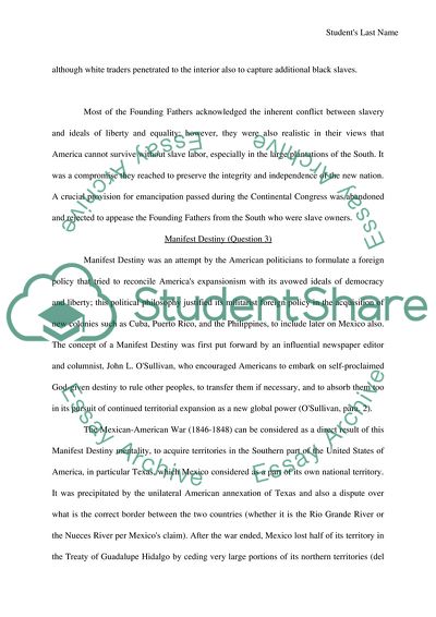 The Integrity and Independence of the New Nation