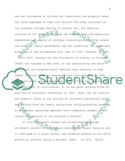 Failure and Success in Child Protection