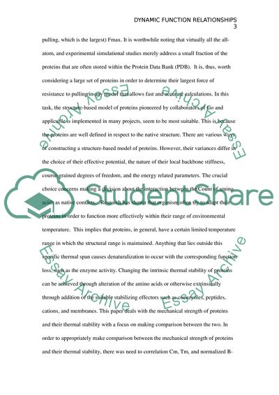 Mechanical Strength of Proteins and their Thermal Stability