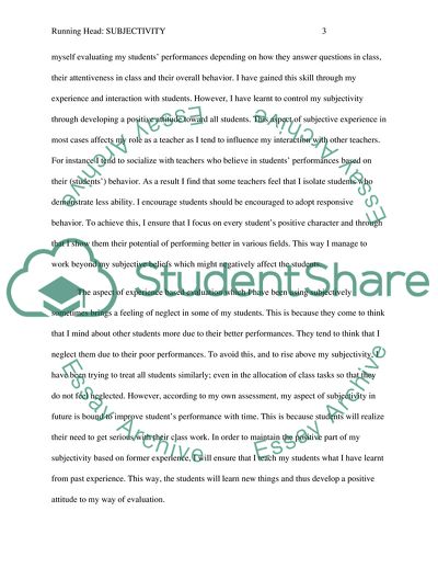 Contributing to Effectiveness in Students Performance