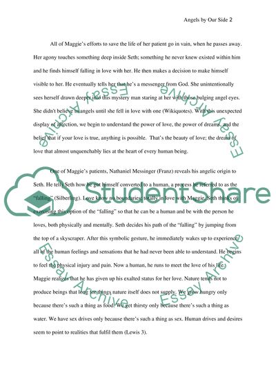 Analysis of Angels by Our Side Movie