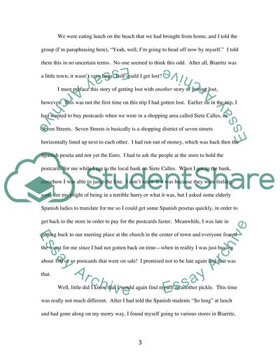 A Humorous Experience about Getting Lost in the South of France