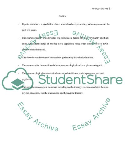 Bipolar Disorder as a Psychiatric Illness