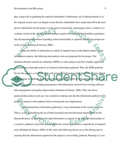 Service Request - HR Systems