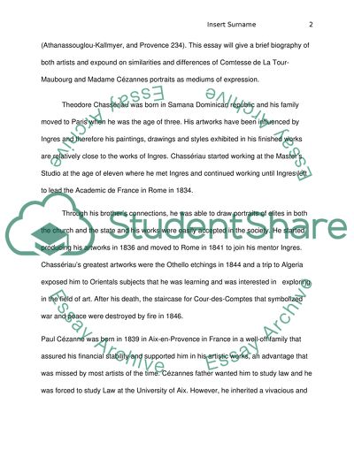 Similarities and Differences of Comtesse de La Tour-Maubourg