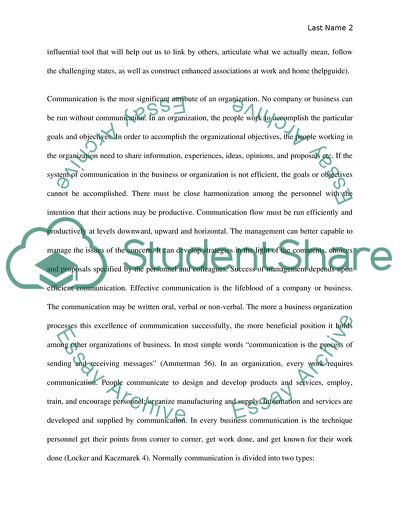 The Process of Non-Verbal Communication