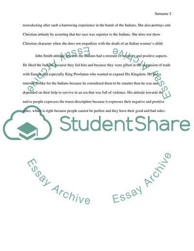 Puritanism And The Native People