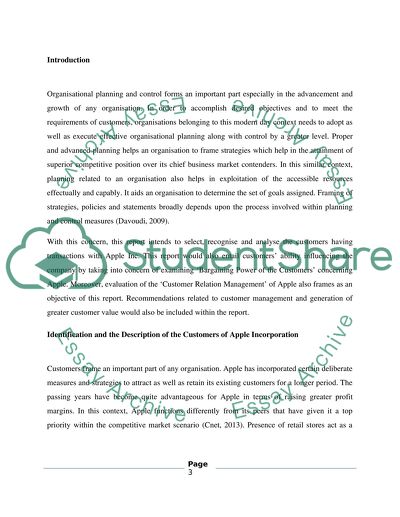 Organisational Planning and Control