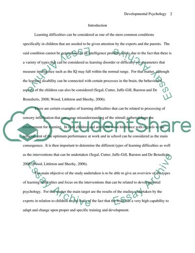 Relationship Development Intervention with Young Children