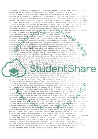 Understanding Business Research Terms and Concepts: Part 3