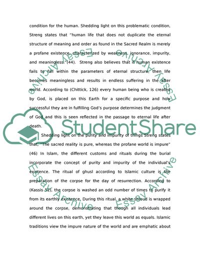 Death and Dying Rituals in Islam