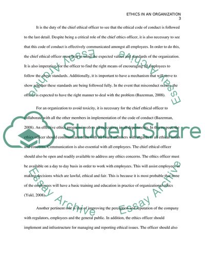 Leadership and Avoiding Organizational Toxicity