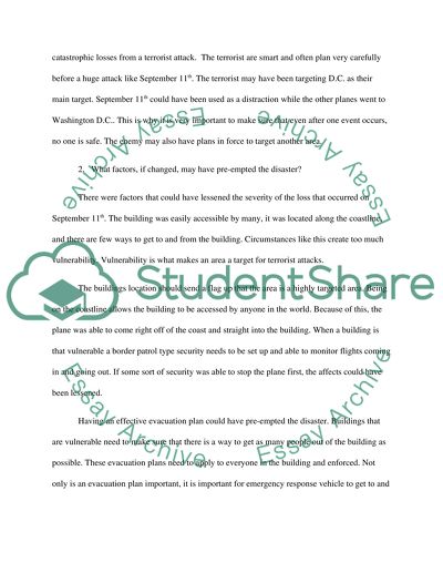 Hazard and Vulnerability Analysis