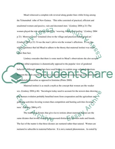 Maternal Instinct Is More Likely a Myth