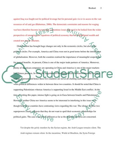 Democratic Mechanisms and Political Risks to Waging War