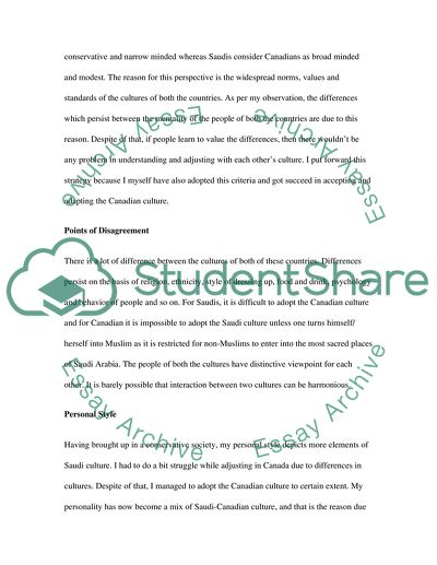 Guidelines for Individual Developmental Plan: Self Awareness and Cross Culture