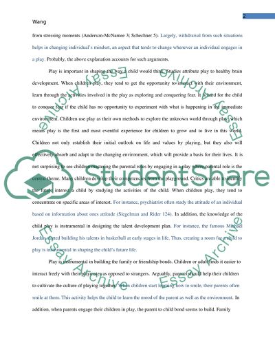 Play ( anything relative play will be fine)